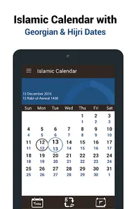 Islamic Hijri Calendar screenshot 11