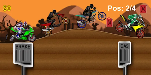 Drag Bike Hill Racing screenshot 10