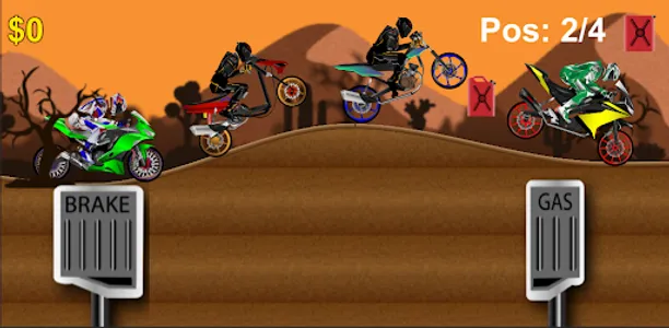 Drag Bike Hill Racing screenshot 2