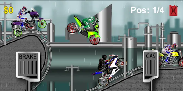 Drag Bike Hill Racing screenshot 8