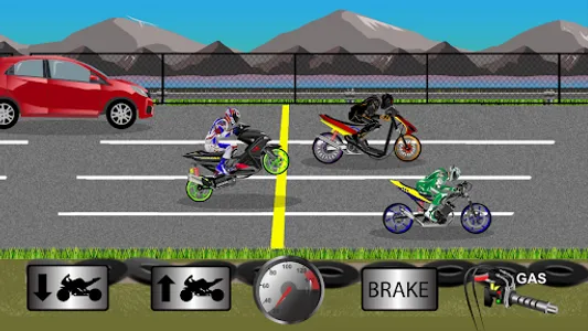 Indonesia Drag Bike Racing screenshot 7