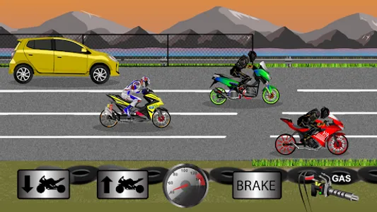 Indonesia Drag Bike Racing screenshot 9
