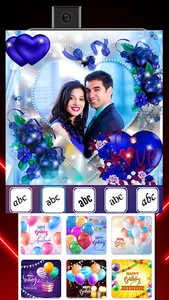 Birthday Photo Frame-Card Makr screenshot 3