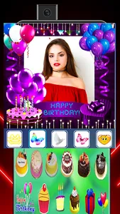 Birthday Photo Frame-Card Makr screenshot 5