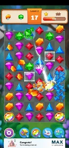 Jewel Match 3 Seakgame screenshot 3