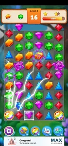 Jewel Match 3 Seakgame screenshot 4