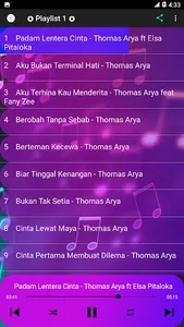 Lagu Thomas Arya 2022 Offline screenshot 2