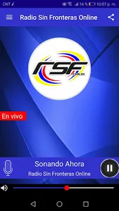 Radio Sin Fronteras screenshot 1