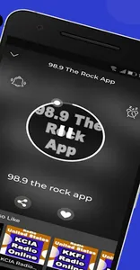 98.9 The Rock App Kansas City  screenshot 1