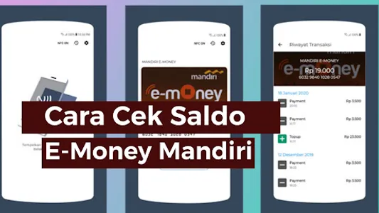 Cara Cek Saldo E Money di HP screenshot 2