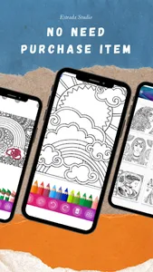 Rainbow Coloring Pages screenshot 2