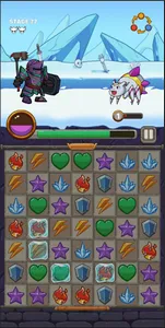 Knight Quest: Match-3 RPG screenshot 4