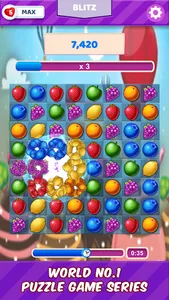 Fruit Match Blitz screenshot 2