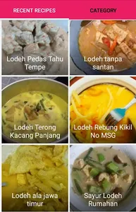 Resep Lodeh screenshot 1