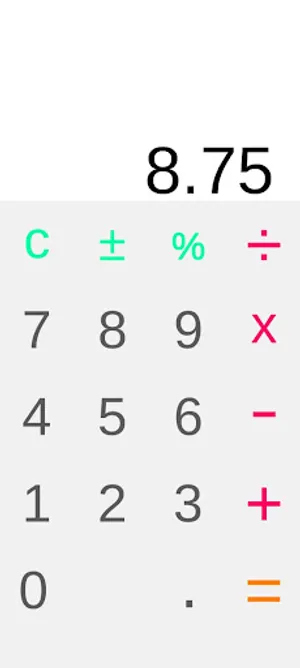 CalCu screenshot 5