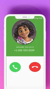 Call Mirabel Encanto Fake Chat screenshot 2