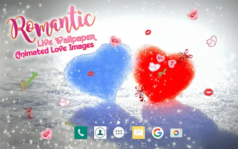 Romantic Live Wallpaper screenshot 6