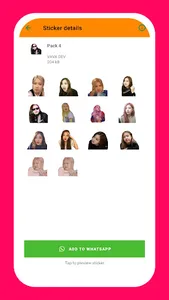 Rose Blackpink WAStickerApps screenshot 11