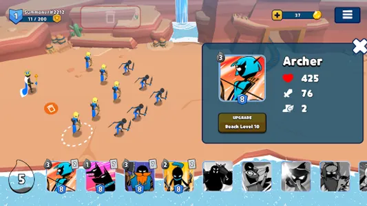 Stick Summoners: Stickman War screenshot 4