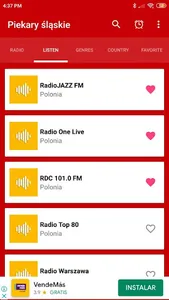 radio piekary śląskie online screenshot 1