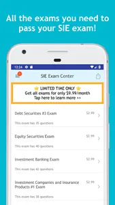 SIE Exam Center: Prep for FINR screenshot 2