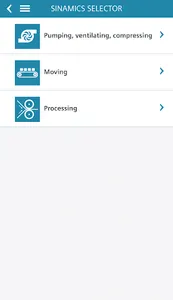 SINAMICS SELECTOR screenshot 6