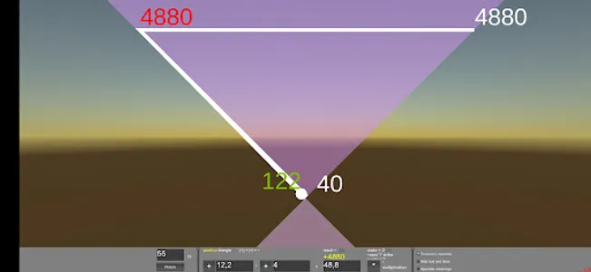 Simple Mathematical Triangle screenshot 2