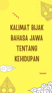 Kalimat Bijak Bahasa Jawa screenshot 0