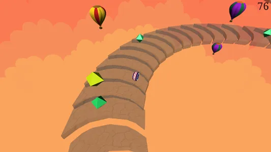 Rolling in Sky screenshot 1