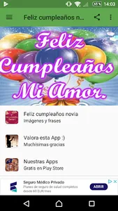 Amada Mia, Feliz Cumpleaños screenshot 0