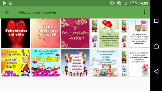 Amada Mia, Feliz Cumpleaños screenshot 2