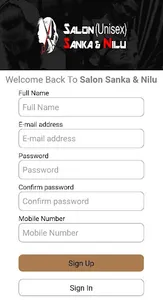 Salon Sanka & Nilu screenshot 1