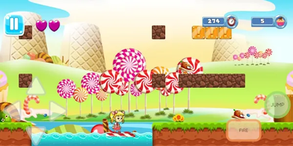 Candy Girl Adventure screenshot 1