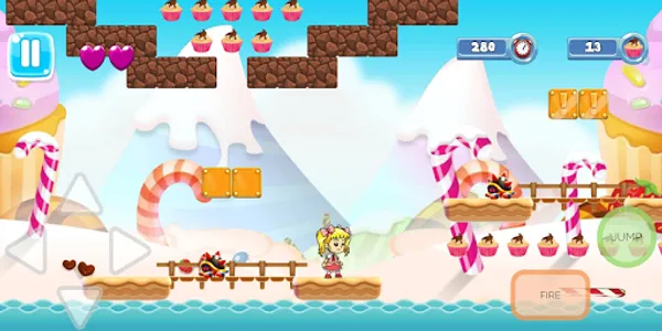 Candy Girl Adventure screenshot 2