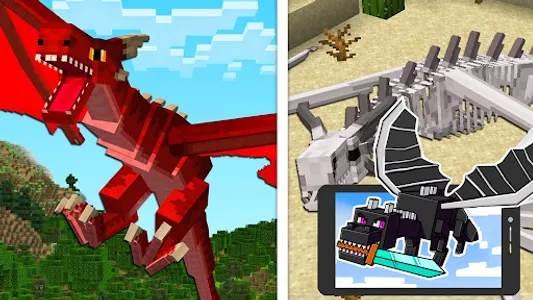 Call of dragons mod mcpe screenshot 1