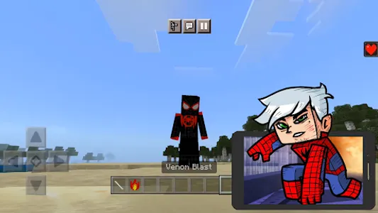 Spider Hiro Minecraft mod screenshot 1