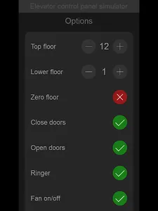 Elevator panel simulator screenshot 8