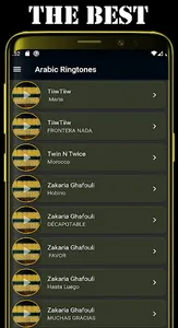 Arabic Ringtones App screenshot 1