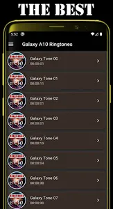 Galaxy A10 Ringtones screenshot 1