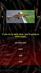 Marksman Sniper Rifle Quiz screenshot 1