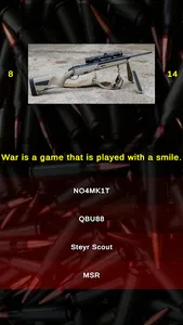 Marksman Sniper Rifle Quiz screenshot 2