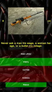 Marksman Sniper Rifle Quiz screenshot 3