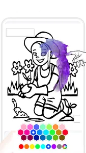 Secret Garden Coloring Book screenshot 0