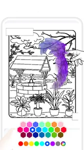 Secret Garden Coloring Book screenshot 1