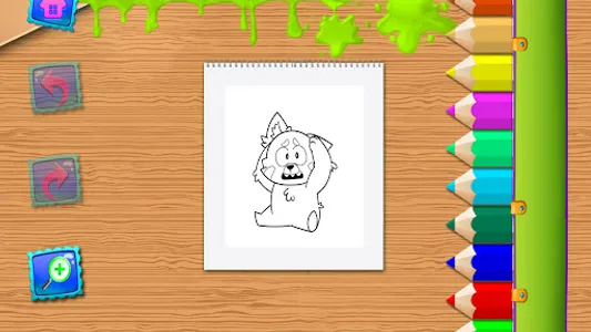 Bear Drawing Coloring Book screenshot 12