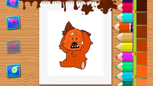 Bear Drawing Coloring Book screenshot 5