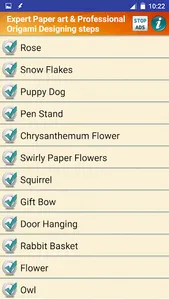 Origami Paper Art Designing screenshot 2