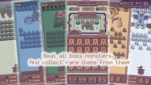 Bricks Breaker Pixel RPG screenshot 4