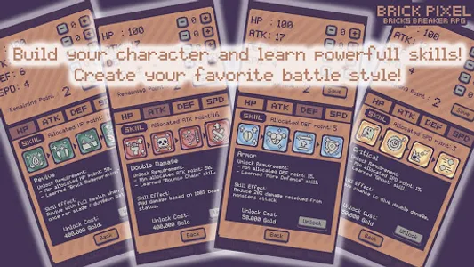 Bricks Breaker Pixel RPG screenshot 5