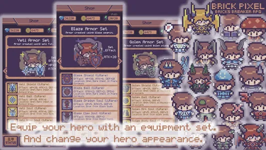 Bricks Breaker Pixel RPG screenshot 6